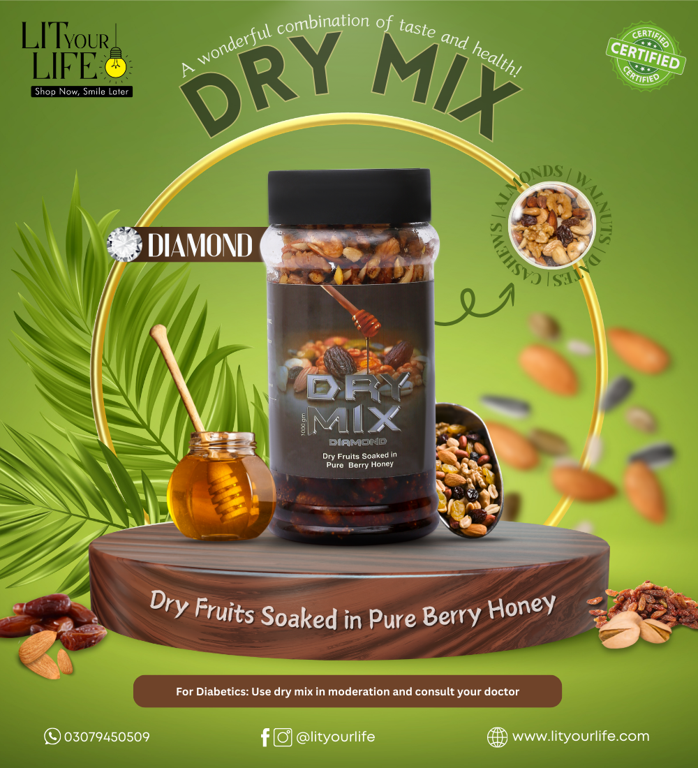 Dry Mix Diamond (Nuts & Honey)